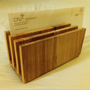Wooden Mail Organizer
